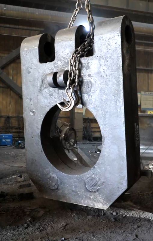 材料篇：大型鑄造廠對(duì)于大型鑄鋼件-翻倒座的材料優(yōu)化與熱處理工藝探討