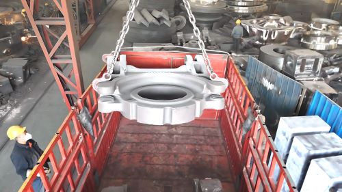 大型鑄鋼件的落砂、清理及后處理