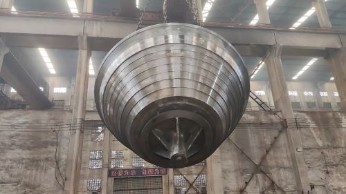 大型鑄鋼件料鐘在冶金行業(yè)的用途